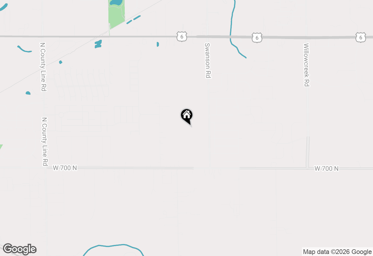 Map of 3838 Cypress Drive, Portage, IN 46368