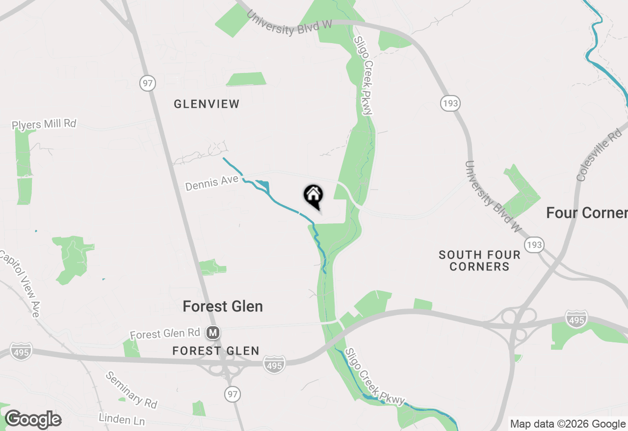 Map of 1509 Woodman Avenue, Silver Spring, MD 20902