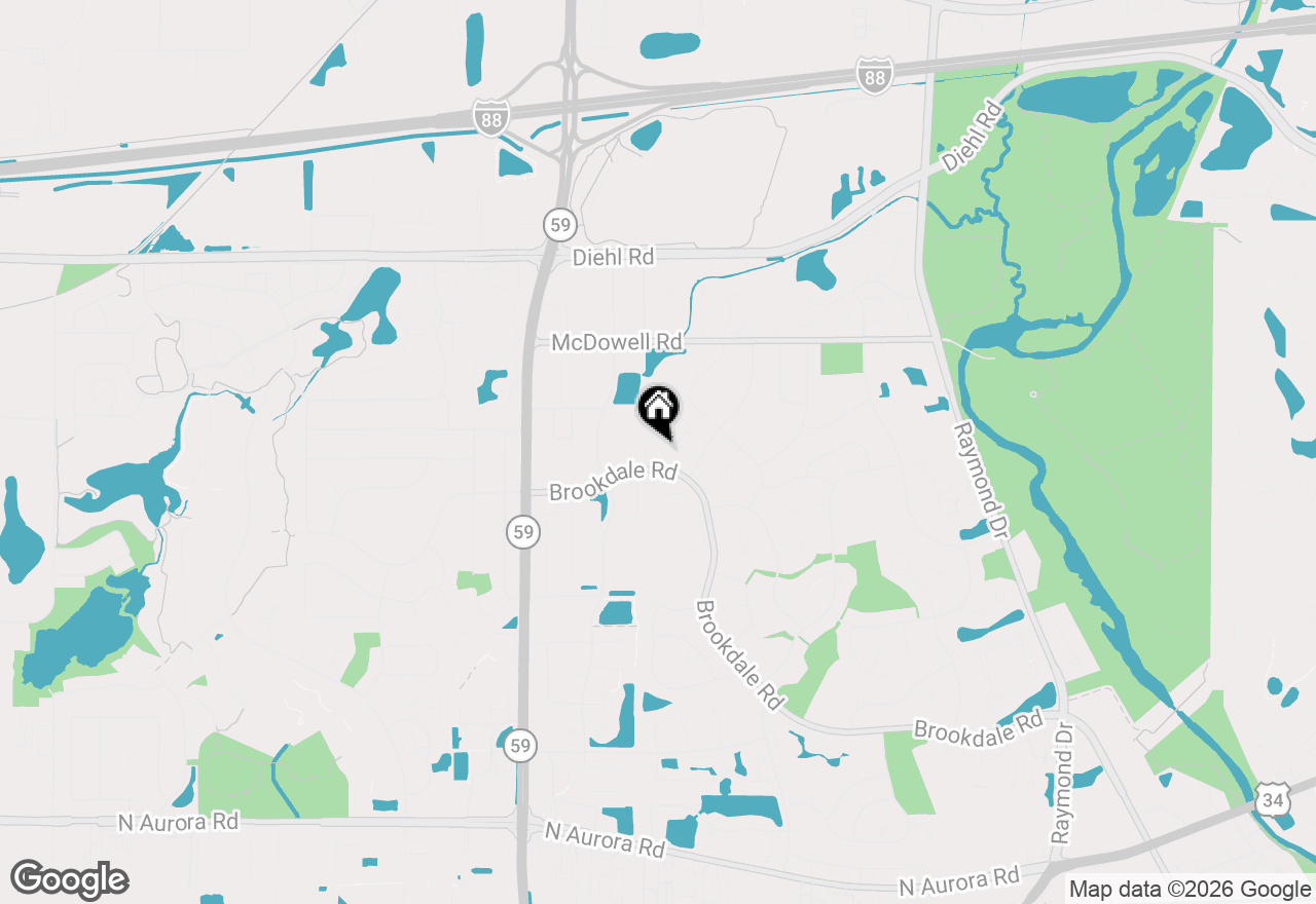 Map of 1919 Brookdale Drive #108, Naperville, IL 60563