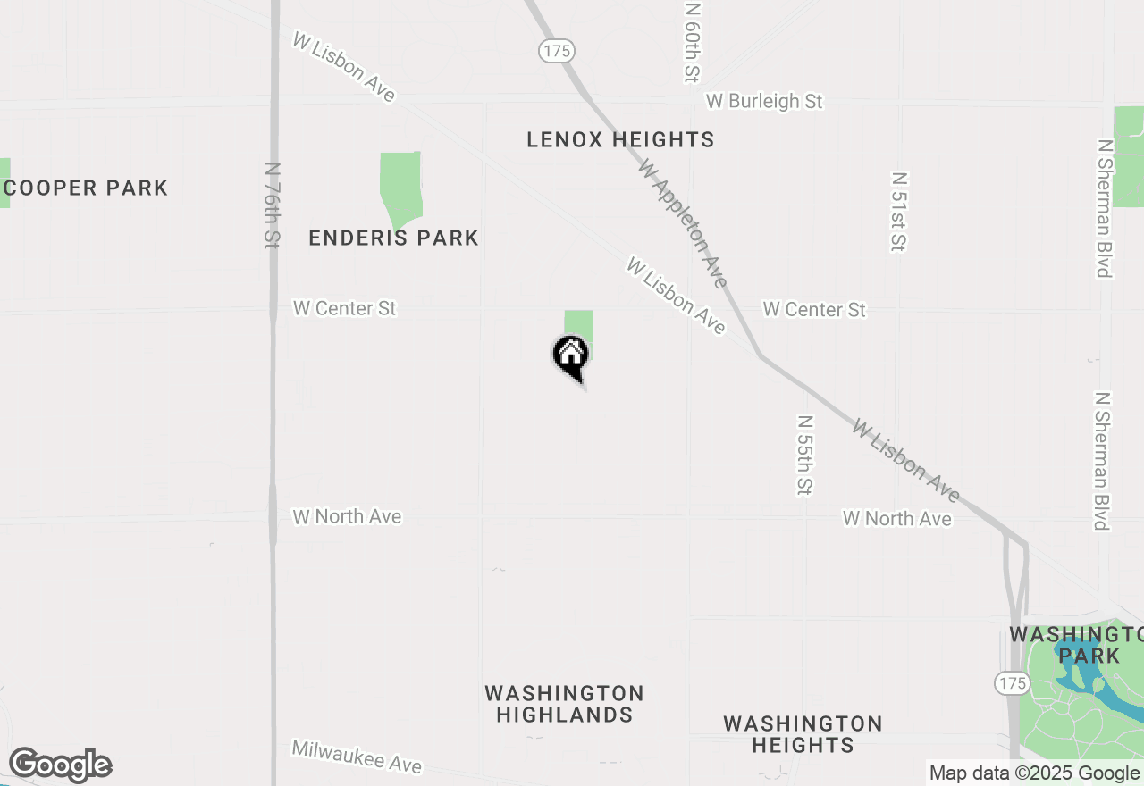 Map of 2524 N 65th St, Wauwatosa, WI 53213