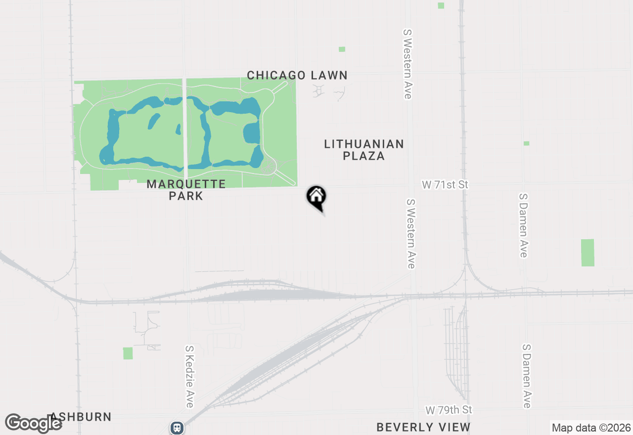 Map of 7201 S Fairfield Avenue #G, Chicago, IL 60629