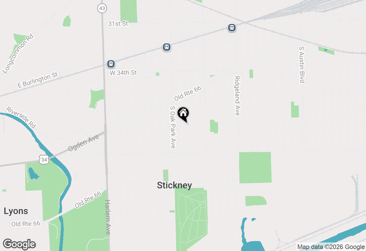 Map of 3715 Euclid Avenue, Berwyn, IL 60402