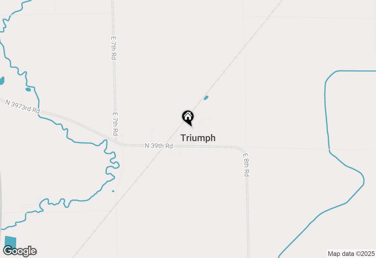 Map of 3915 E 758th Road, Triumph, IL 61371