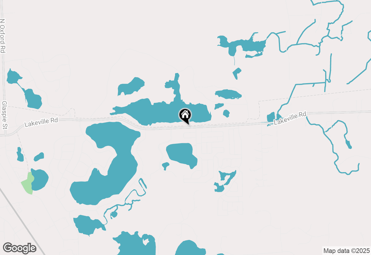 Map of 2631 Lakeville Road, Oxford, MI 48370