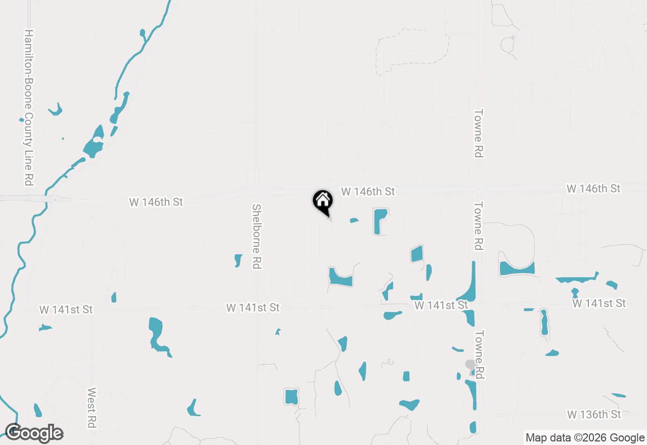 Map of 3290 Tamerlane Place, Carmel, IN 46074