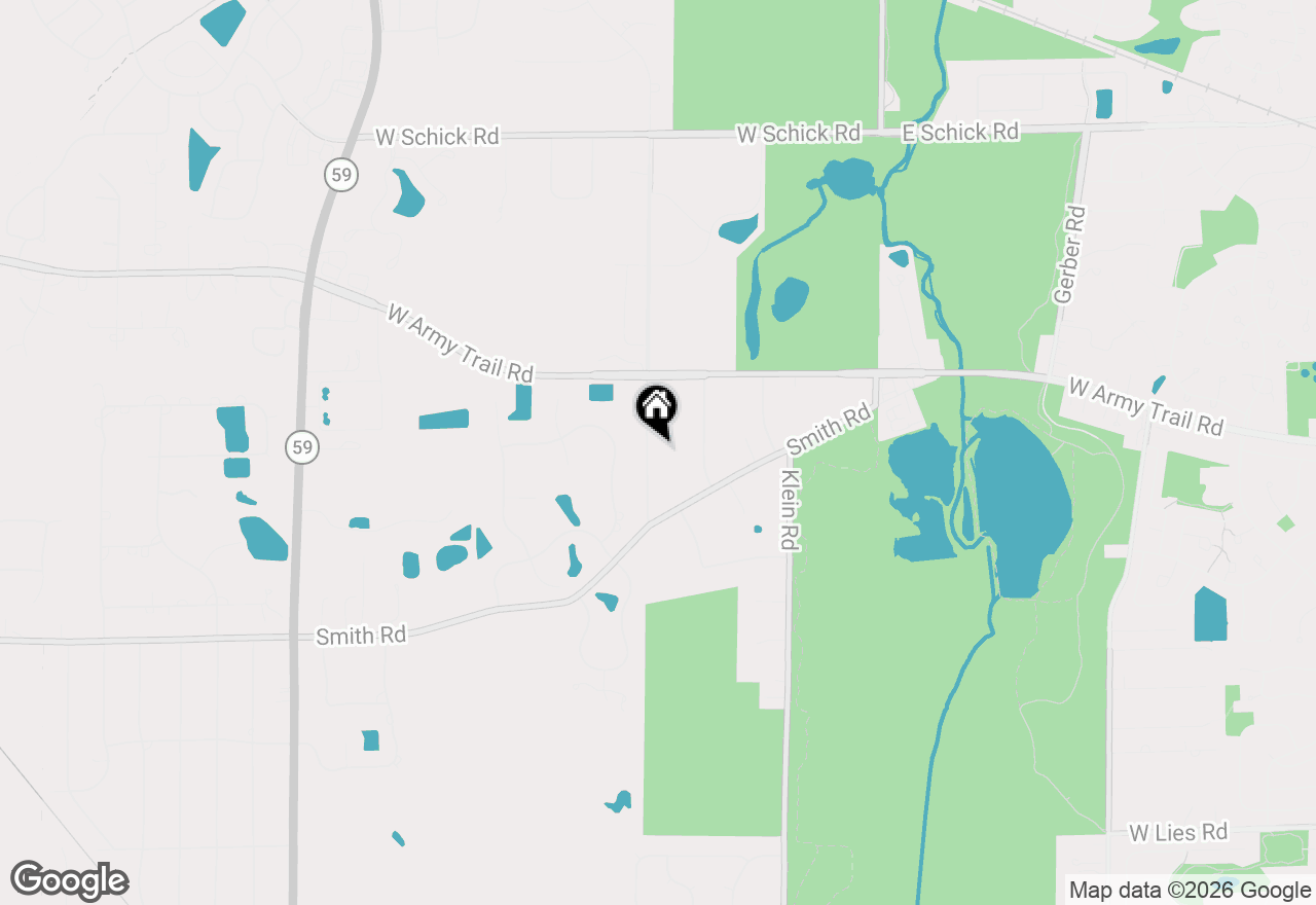 Map of 4N649 Petersdorf Road, West Chicago, IL 60185
