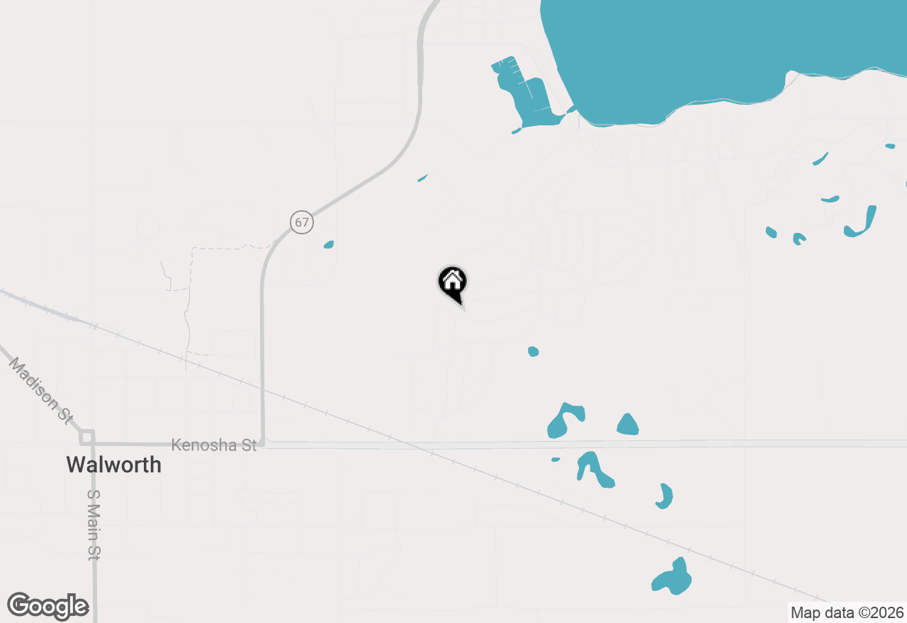 Map of 926 Sauganash Dr, Fontana, WI 53125
