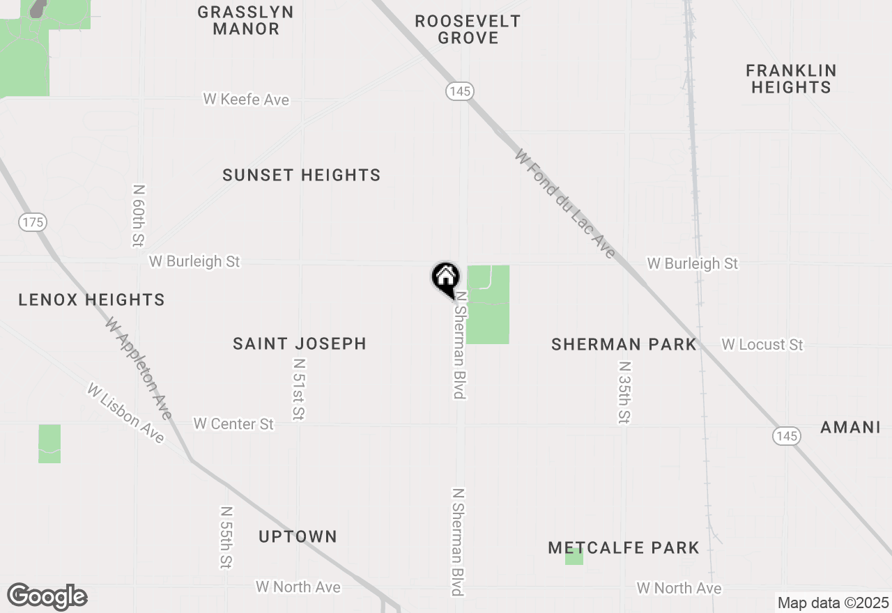 Map of 2976 N 44th St, Milwaukee, WI 53210