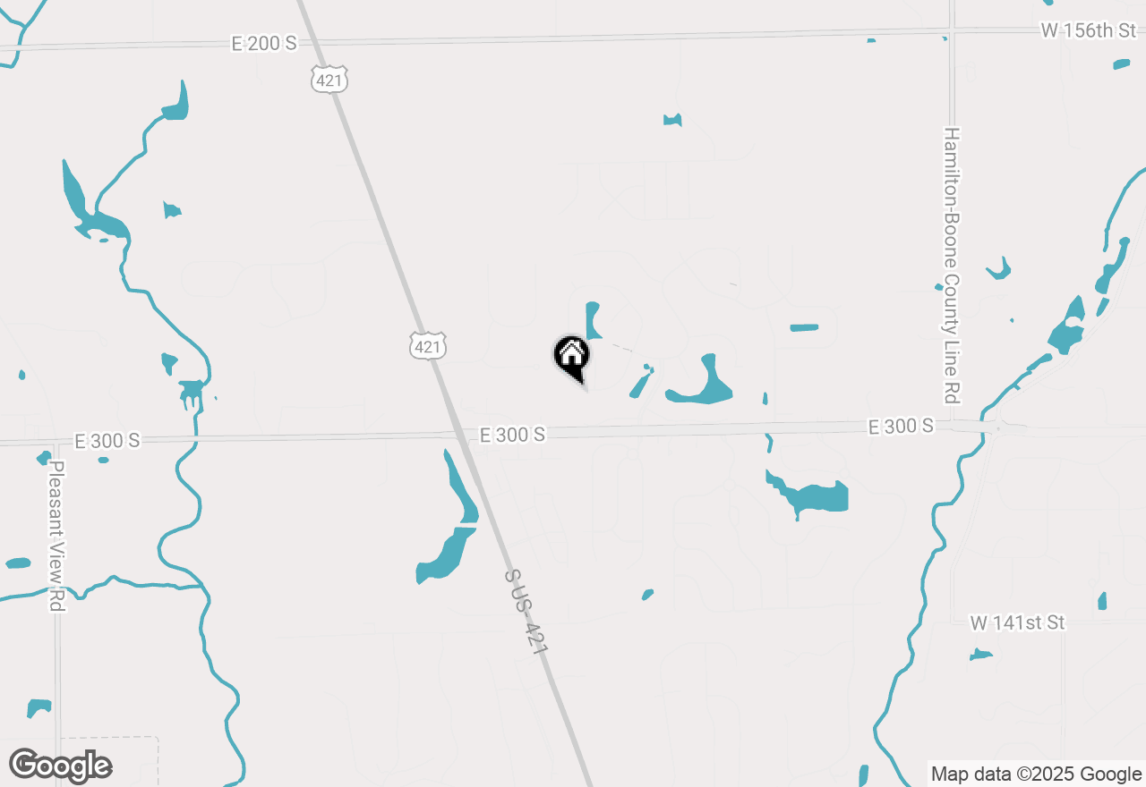 Map of 2837 E High Grove Circle, Zionsville, IN 46077