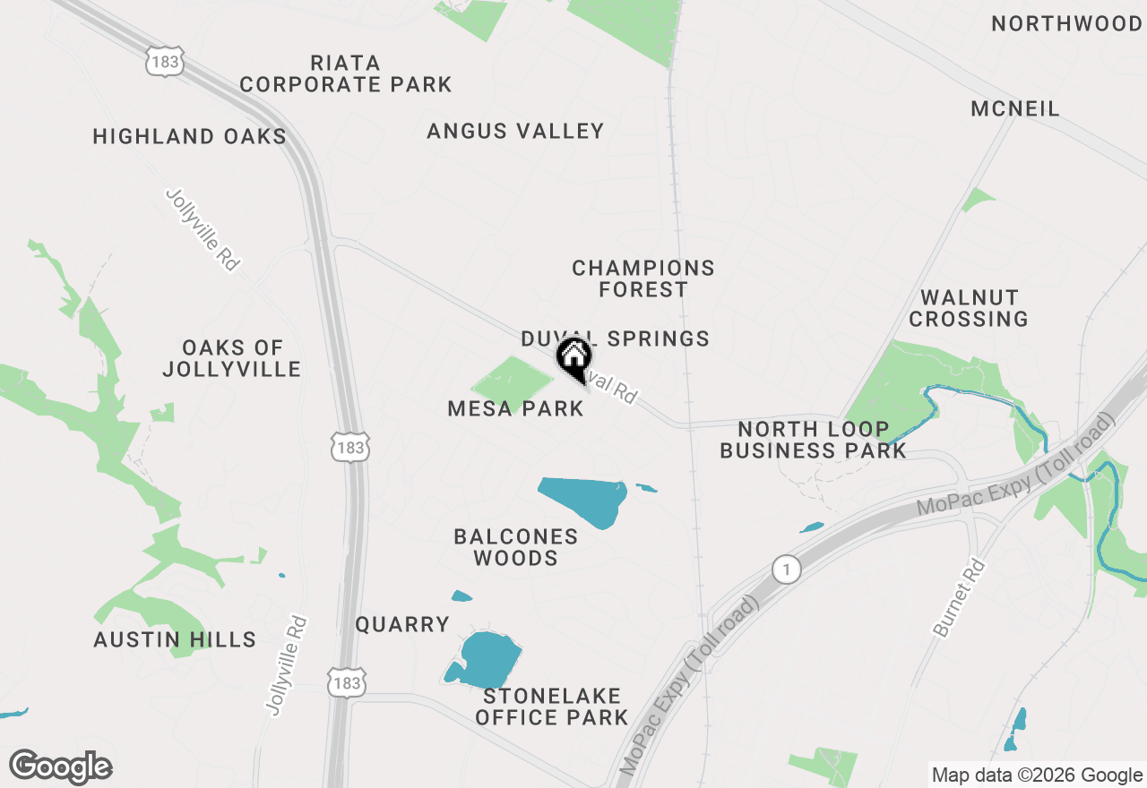 Map of (Address confidential), Austin, Texas 78759