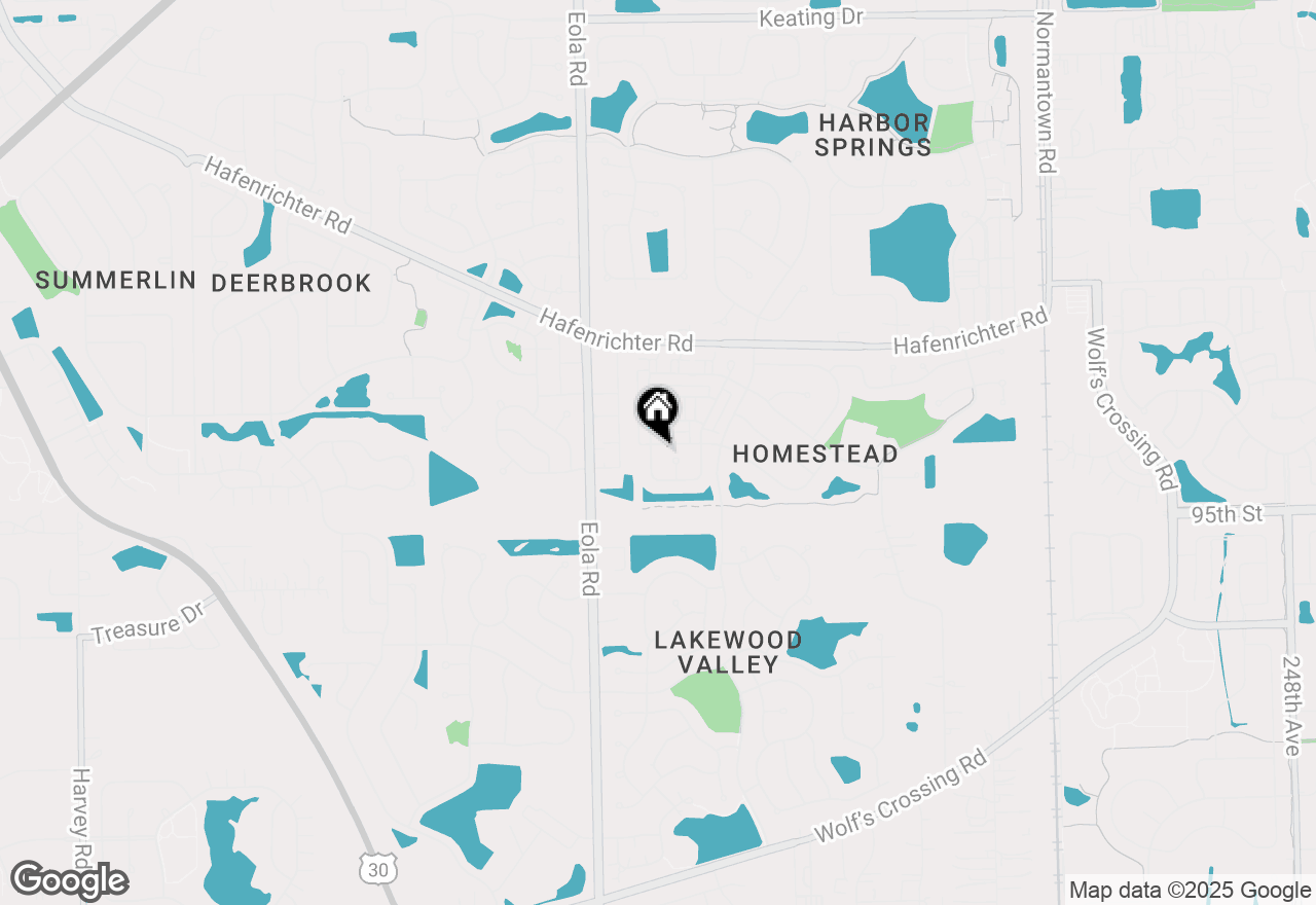 Map of 2417 Georgetown Circle #2417, Aurora, IL 60503