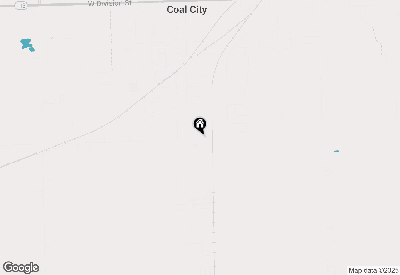 Map of 110 E Spring Road, Coal City, IL 60416