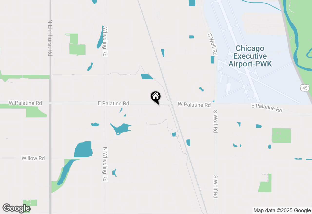 Map of 52 Cantal Court, Wheeling, IL 60090