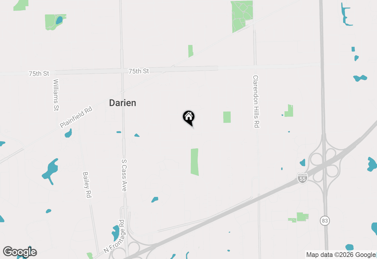 Map of 7829 Nantucket Drive, Darien, IL 60561