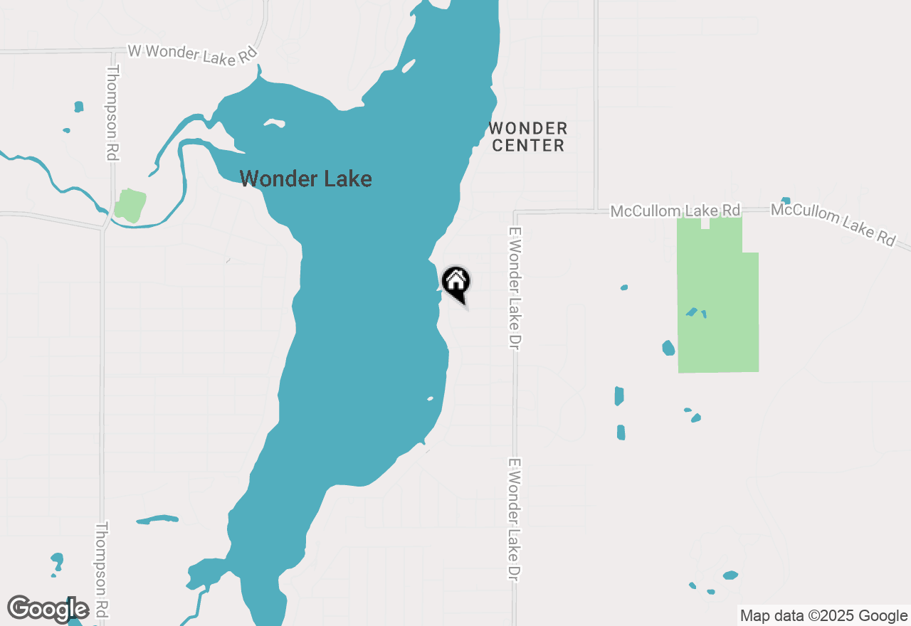 Map of 3720 E Lake Shore Drive, Wonder Lake, IL 60097