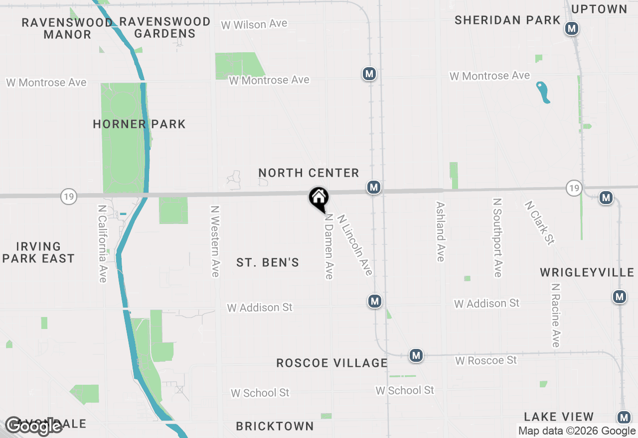 Map of 3903 N Seeley Avenue #3, Chicago, IL 60618