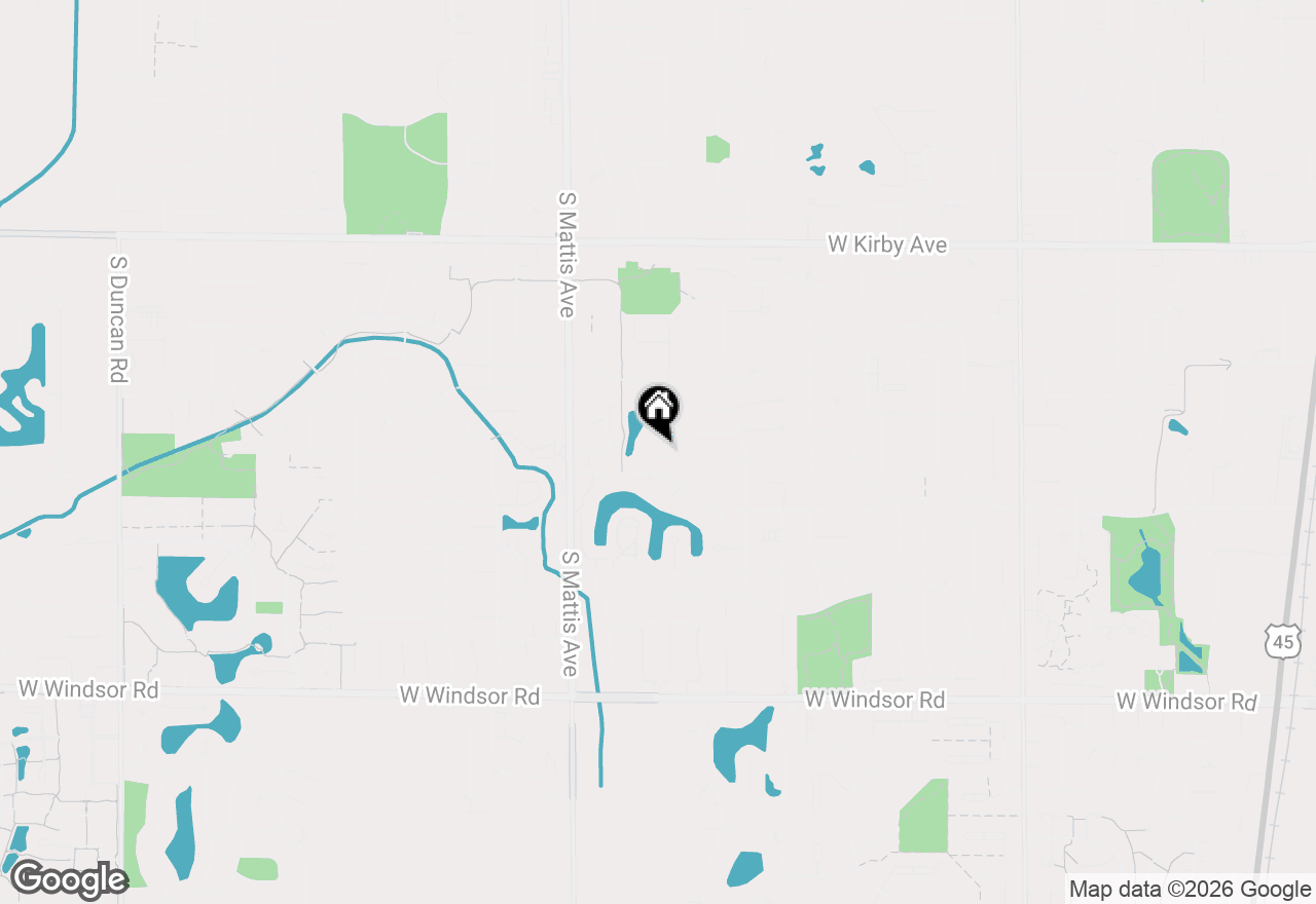 Map of 1502 Theodore Drive #B, Champaign, IL 61821