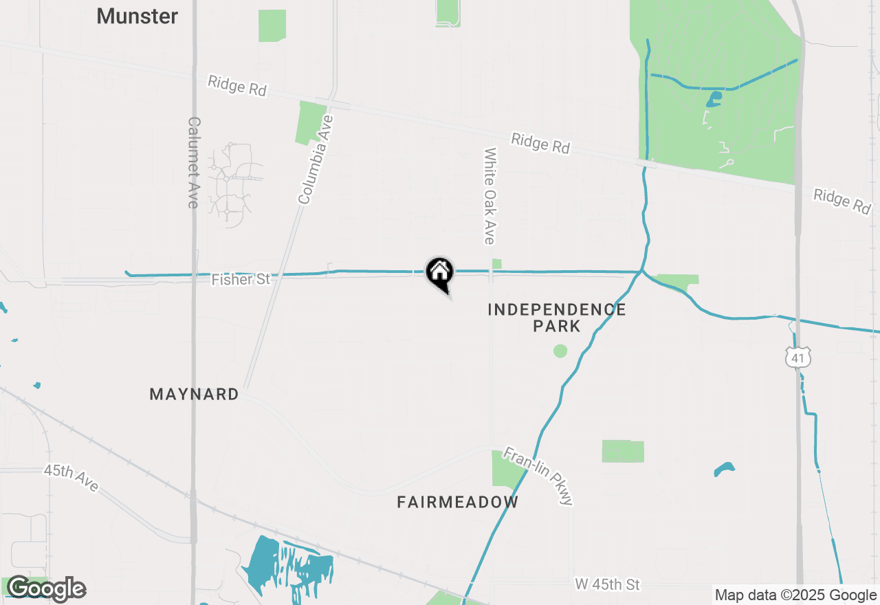 Map of 1436 Elliott Drive, Munster, IN 46321