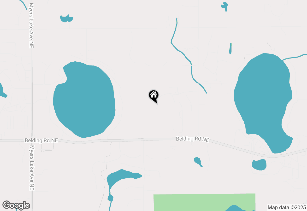 Map of 7682 Greenbrier Drive Ne, Rockford, MI 49341