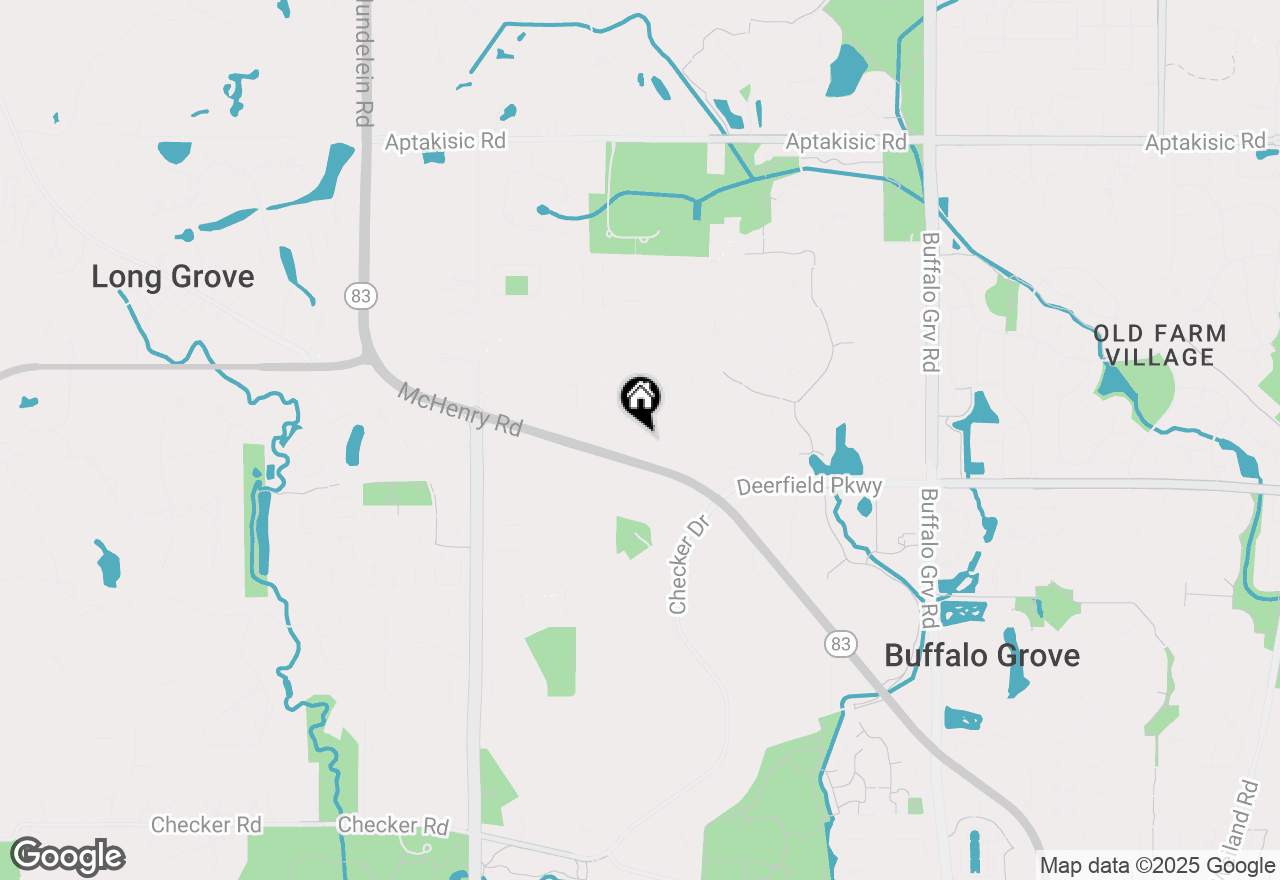 Map of 1108 N Devonshire Road, Buffalo Grove, IL 60089