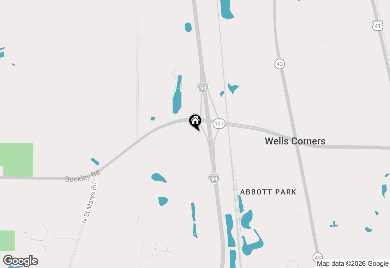 Map of 14087 Glenwood Court, Libertyville, IL 60048
