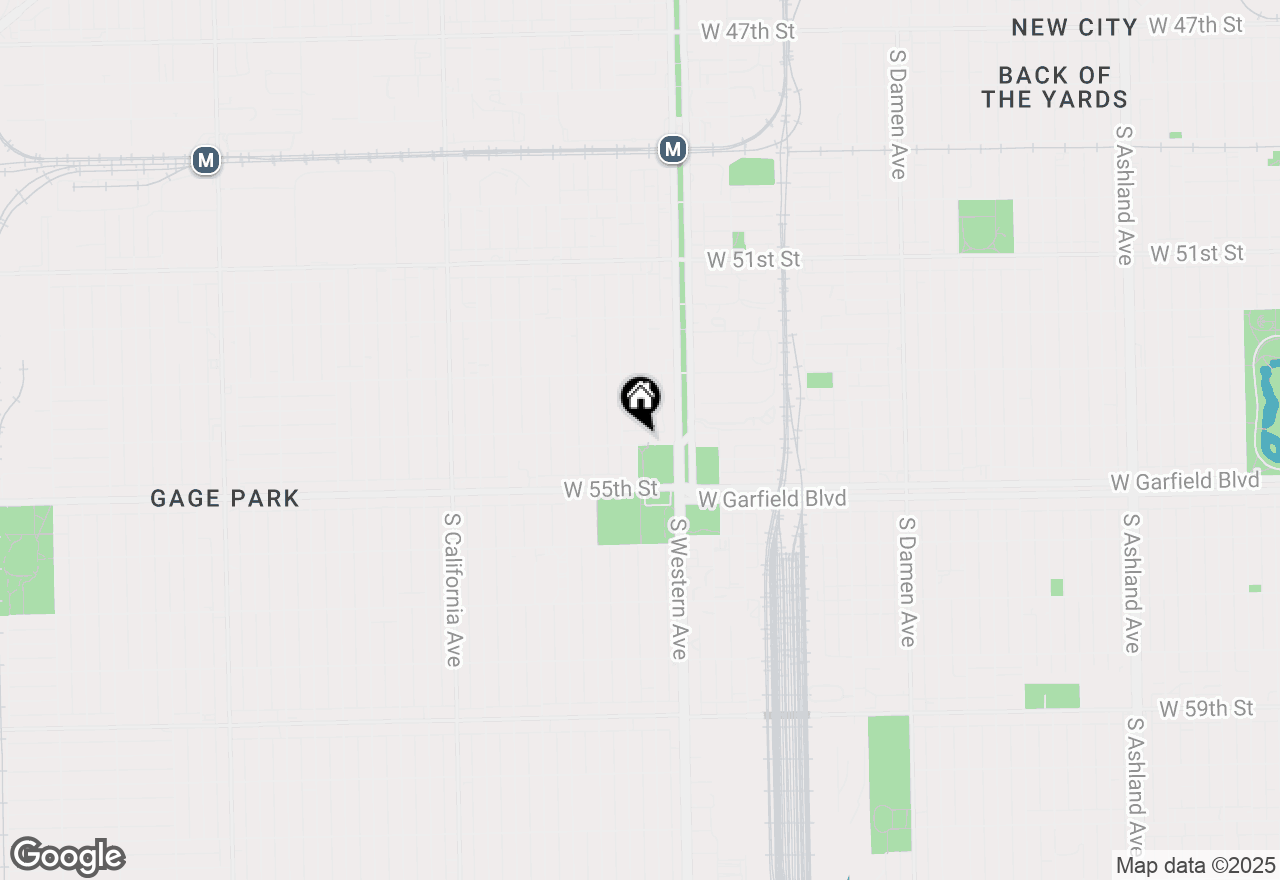 Map of 2440 W 54th Street, Chicago, IL 60632