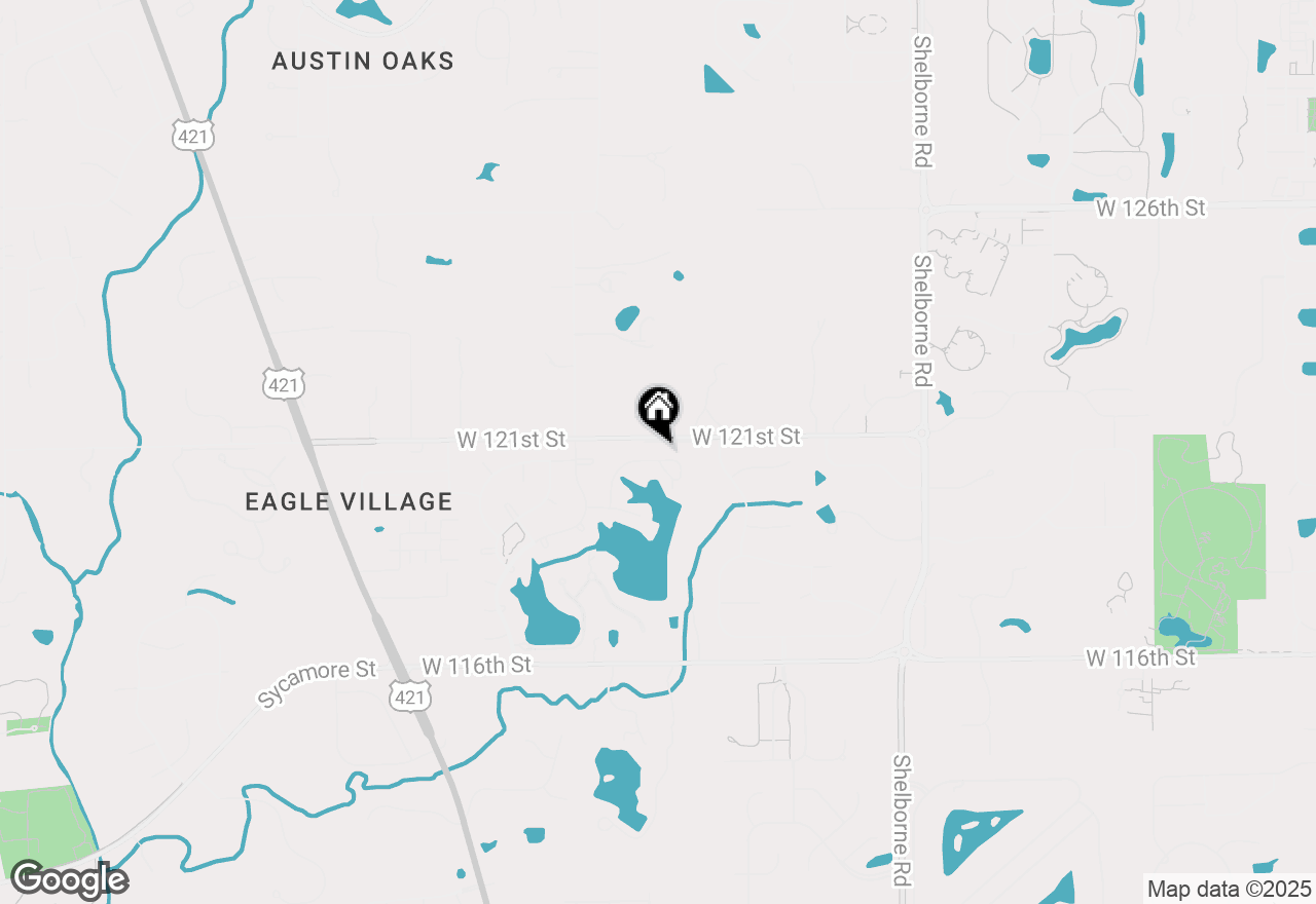 Map of 4212 Stone Lake Drive, Zionsville, IN 46077