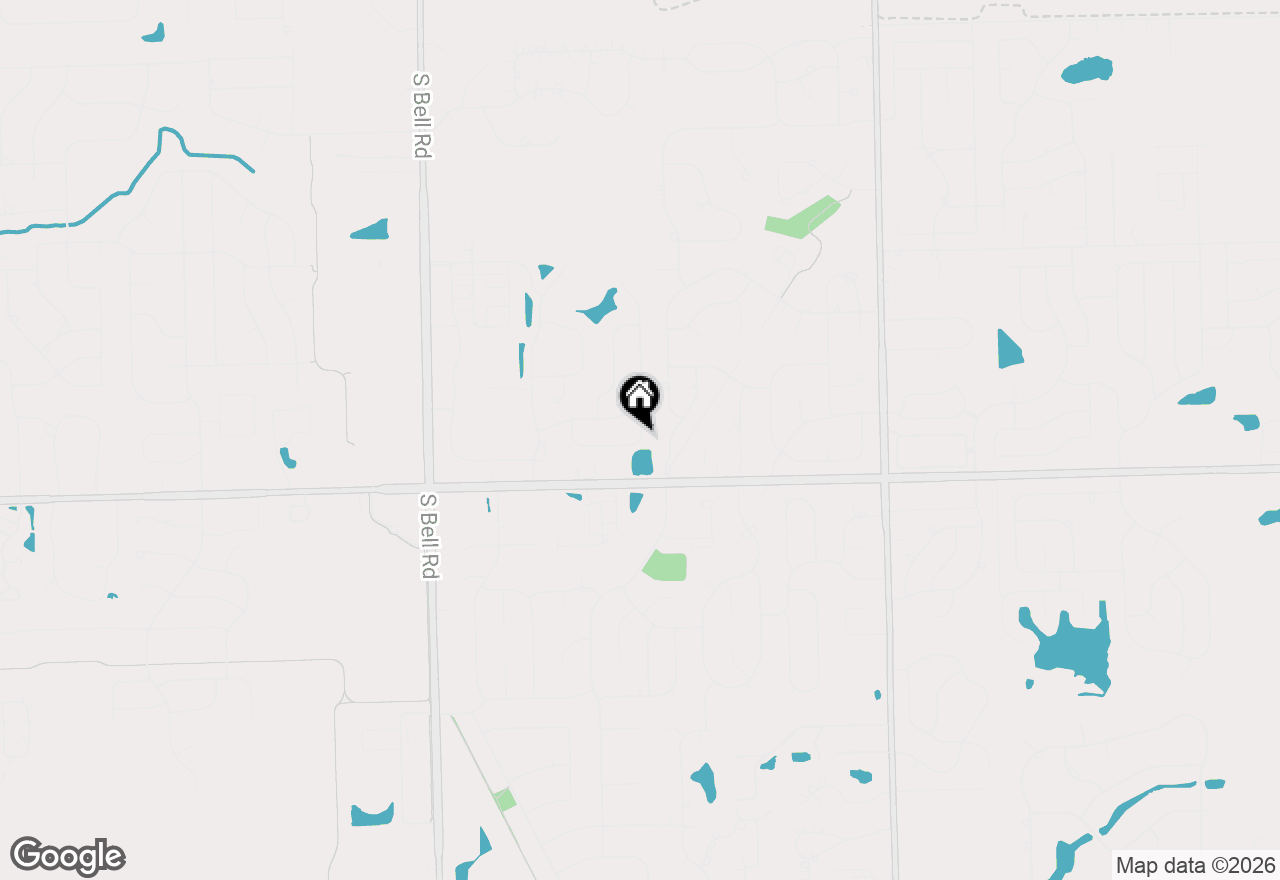 Map of 12457 Walden Road, Homer Glen, IL 60491