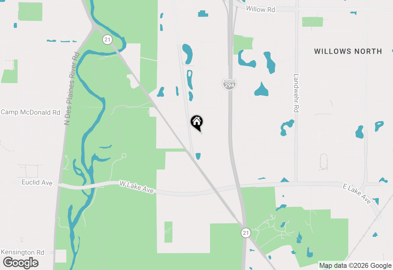 Map of 2071 Avalon Court, Northbrook, IL 60062
