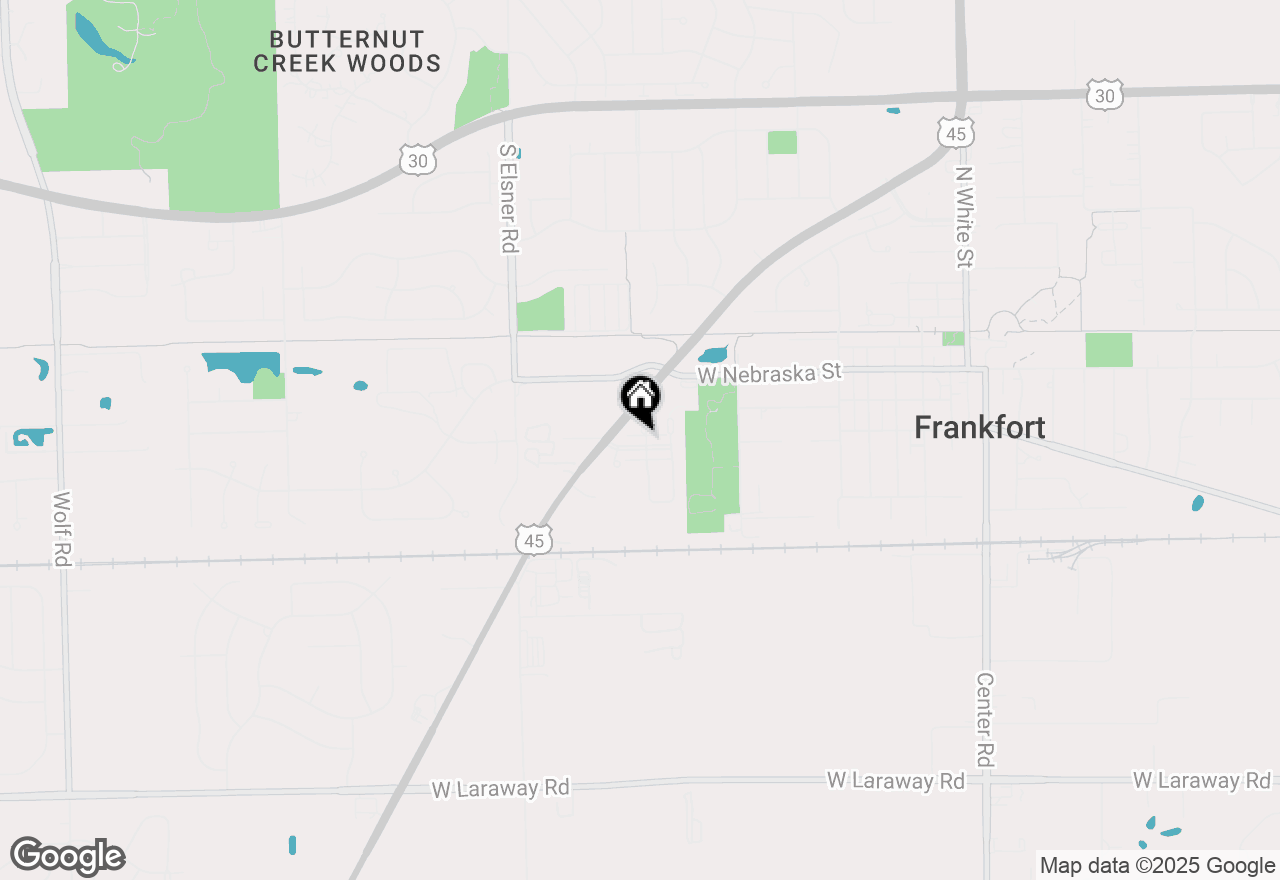Map of 10214 Frankfort Main, Frankfort, IL 60423