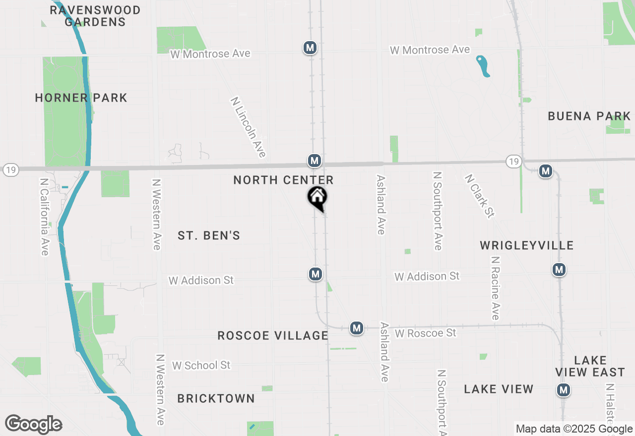 Map of 1800 W Grace Street #311, Chicago, IL 60613