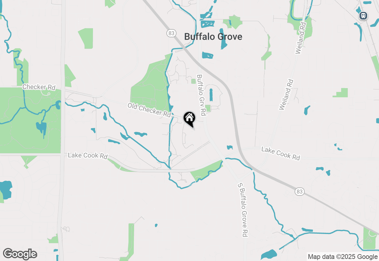 Map of 140 Manchester Drive #306, Buffalo Grove, IL 60089
