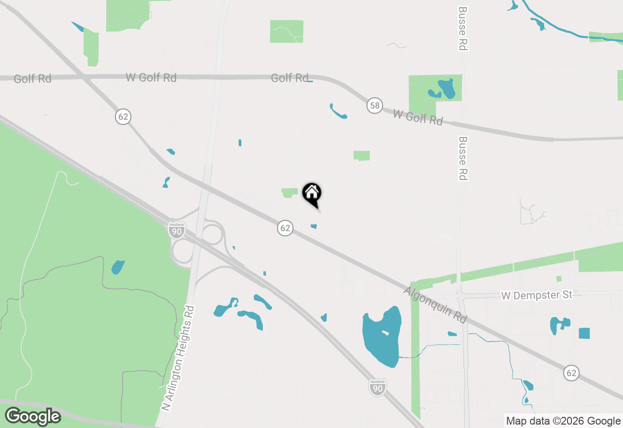 Map of 2415 S Goebbert Road #105, Arlington Heights, IL 60005