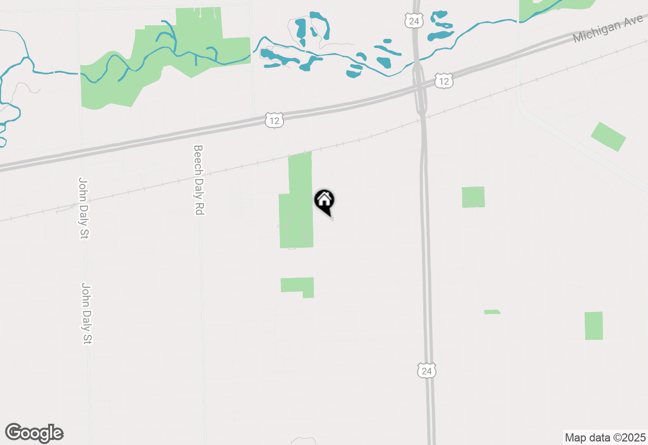 Map of 24901 Cherry Street, Dearborn, MI 48124