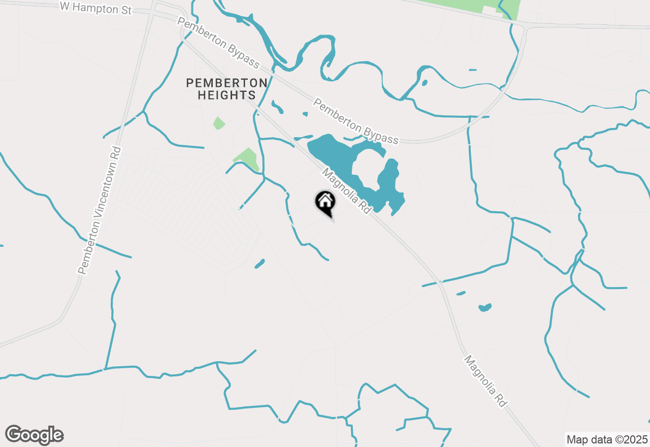 Map of 143 Oak Pines Boulevard, Pemberton, NJ 08068