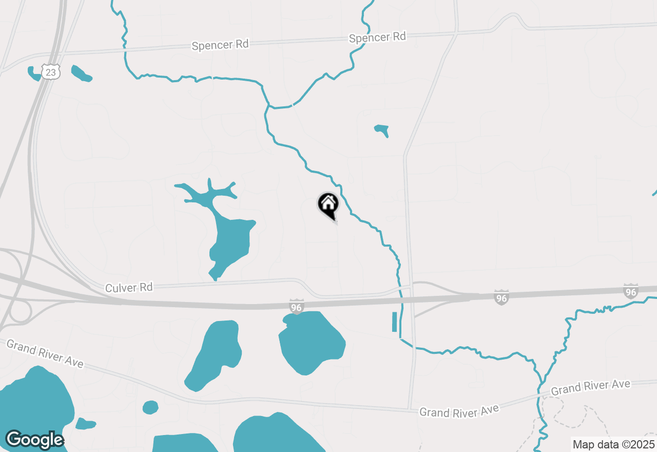 Map of 5244 Bradford Circle, Brighton, MI 48114