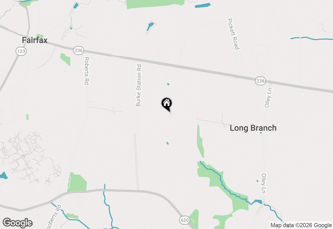 Map of 9808 Laurel Street, Fairfax, VA 22032