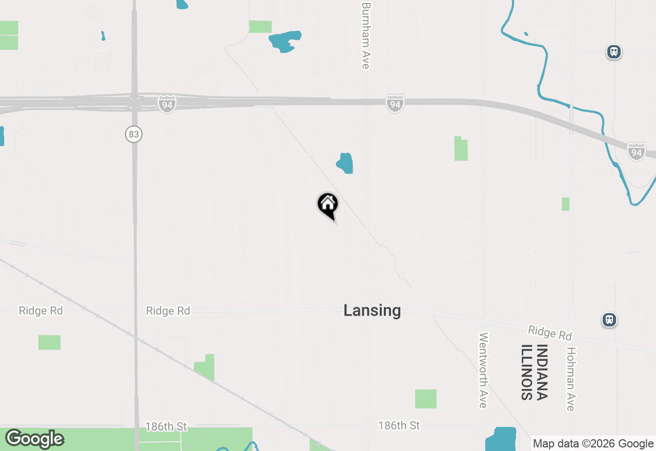 Map of 17903 Park Avenue, Lansing, IL 60438