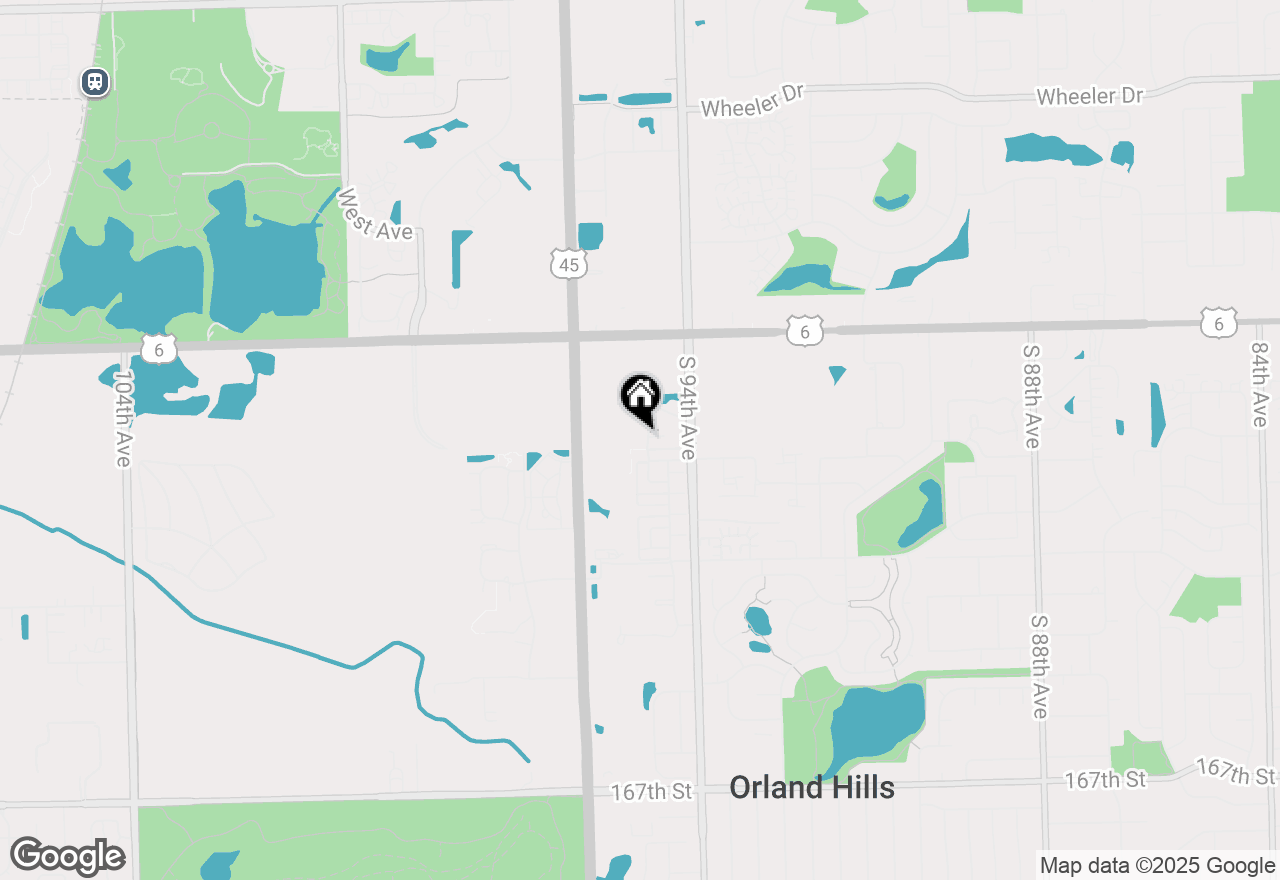 Map of 16040 Boardwalk Lane #1A, Orland Park, IL 60467