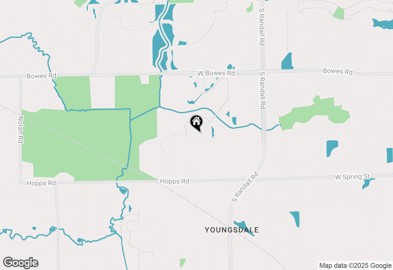 Map of 2478 Emily Lane, Elgin, IL 60124
