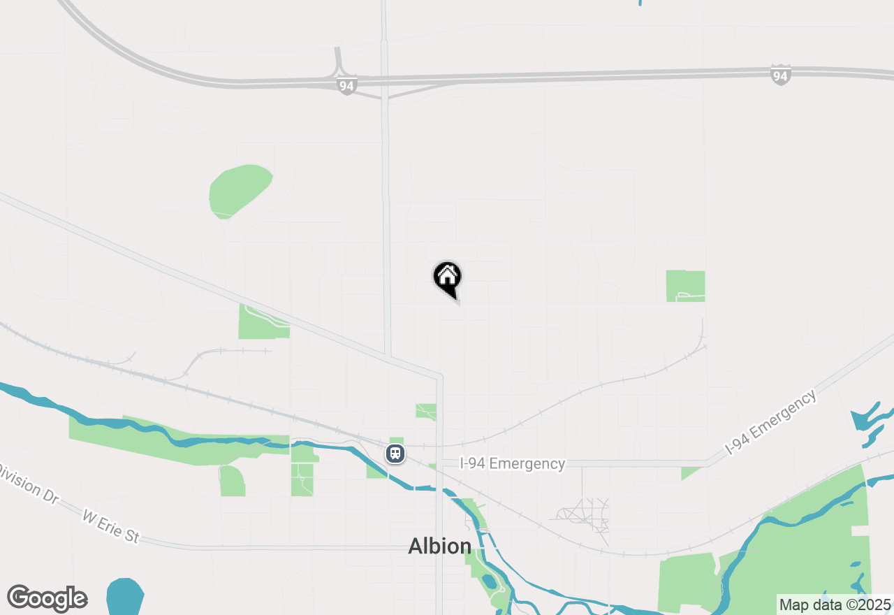 Map of 922 N Superior Street, Albion, MI 49224