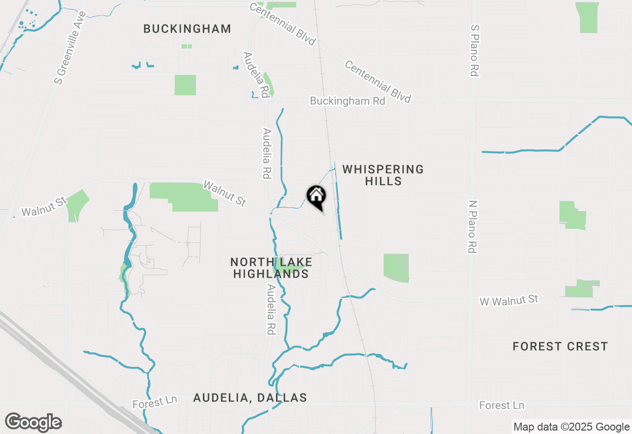 Map of 9827 Walnut Street #112, Dallas, TX 75243