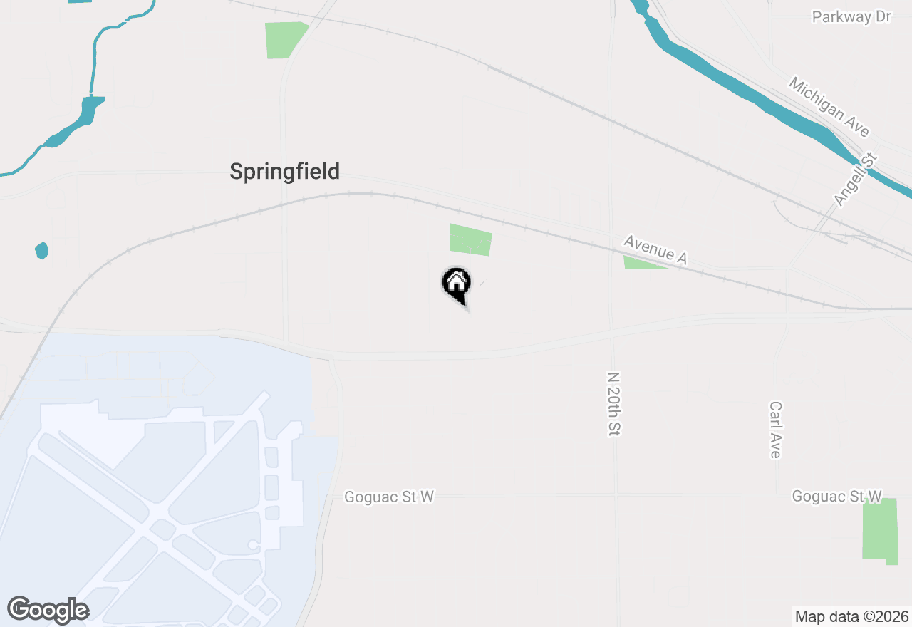 Map of 322 N 28th Street, Springfield, MI 49037