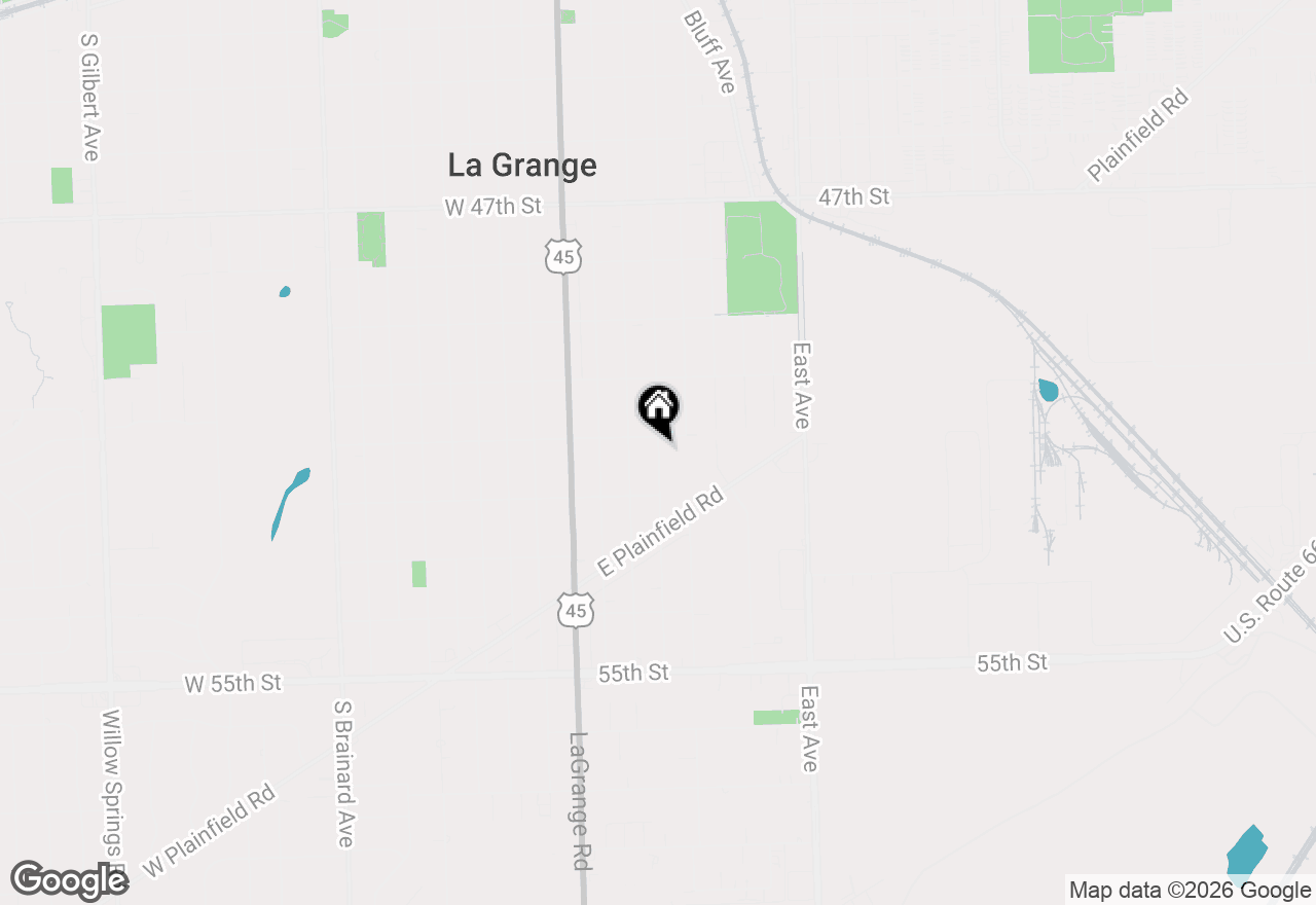 Map of 927 8th Avenue #8, La Grange, IL 60525