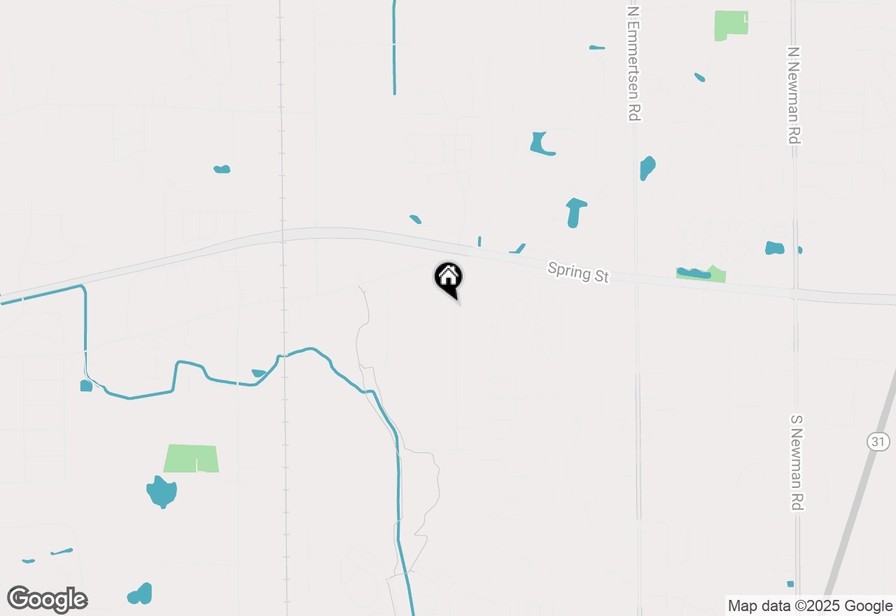 Map of 1206 N Summerset Dr, Mount Pleasant, WI 53406