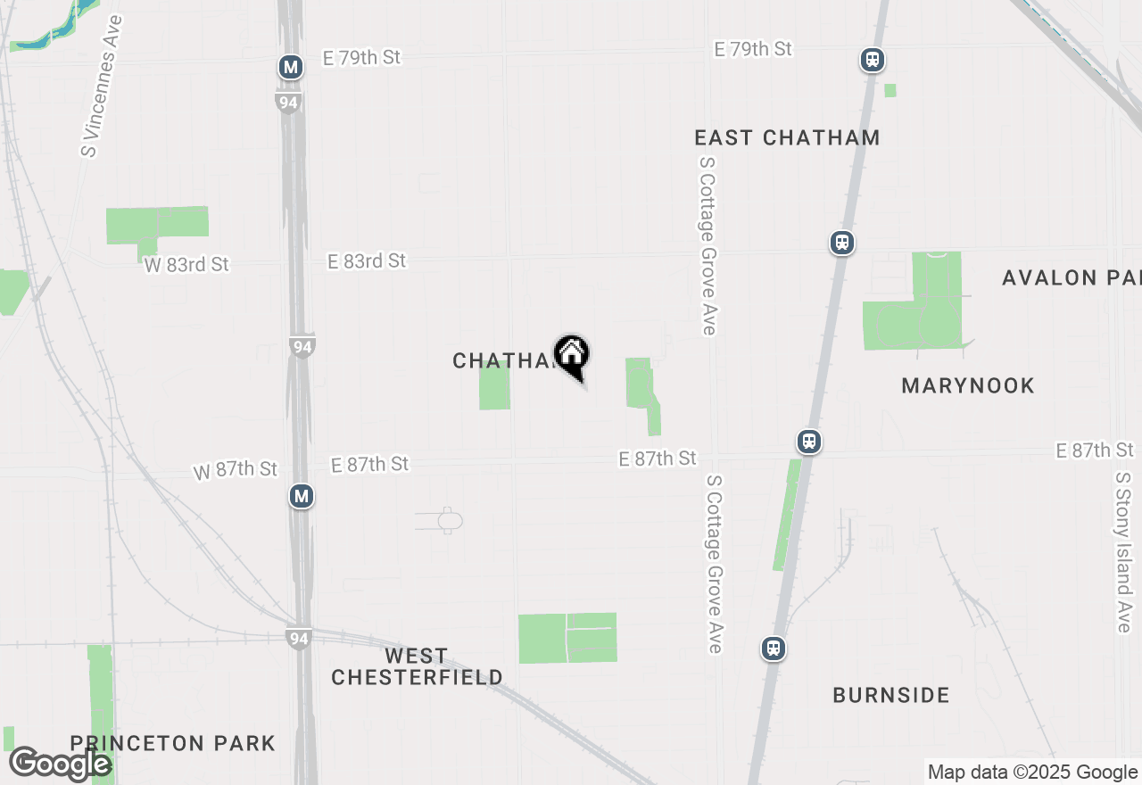 Map of 8540 S Rhodes Avenue, Chicago, IL 60619