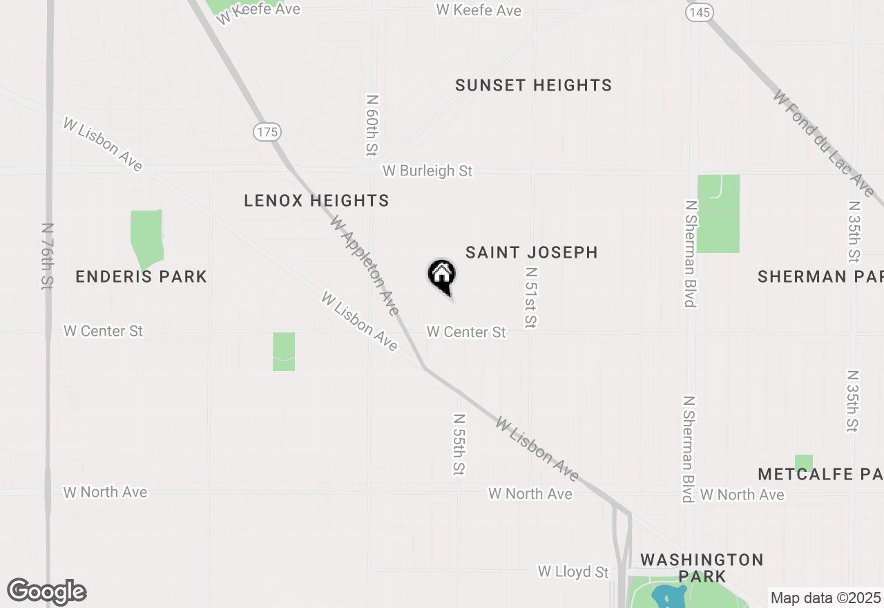 Map of 2754 N 56th St, Milwaukee, WI 53210