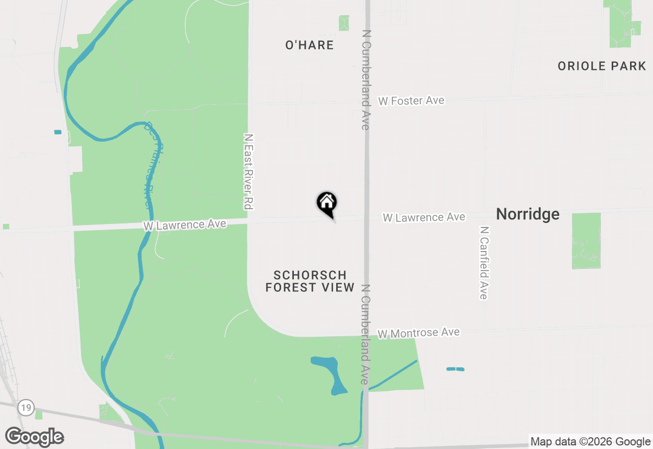 Map of 4734 N Maria Court, Chicago, IL 60656