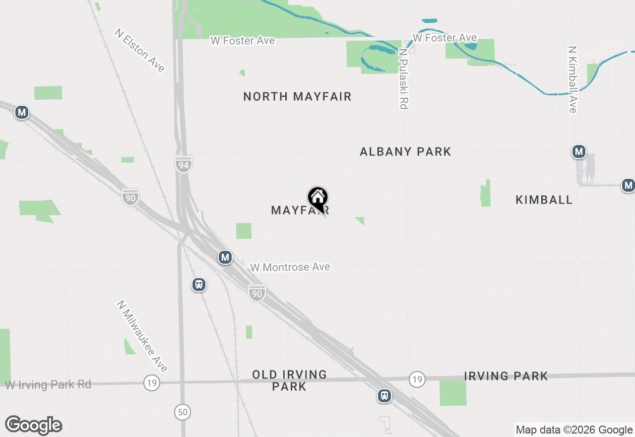 Map of 4543 N Kildare Avenue, Chicago, IL 60630