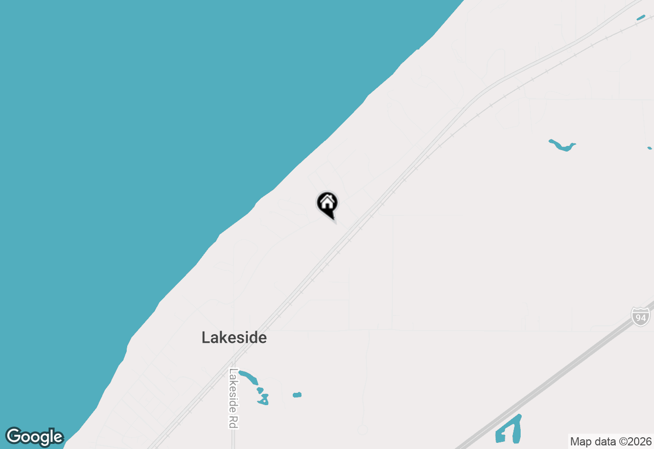 Map of 14507 Lakeshore Road, Lakeside, MI 49116